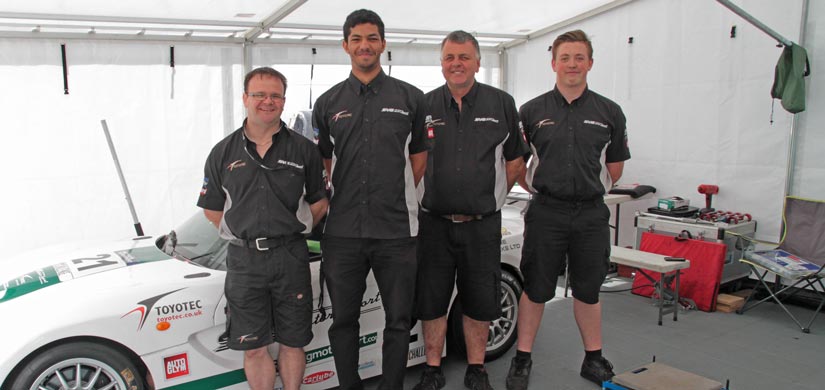 SVG Motorsport Team at Brands Hatch