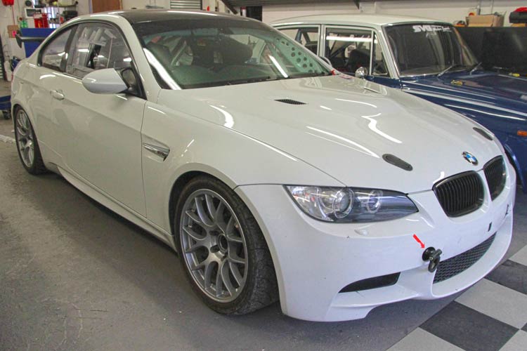 BMW M3 Race Car Preparation