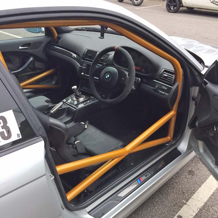 BMW E46 Track Day Car Rollcage