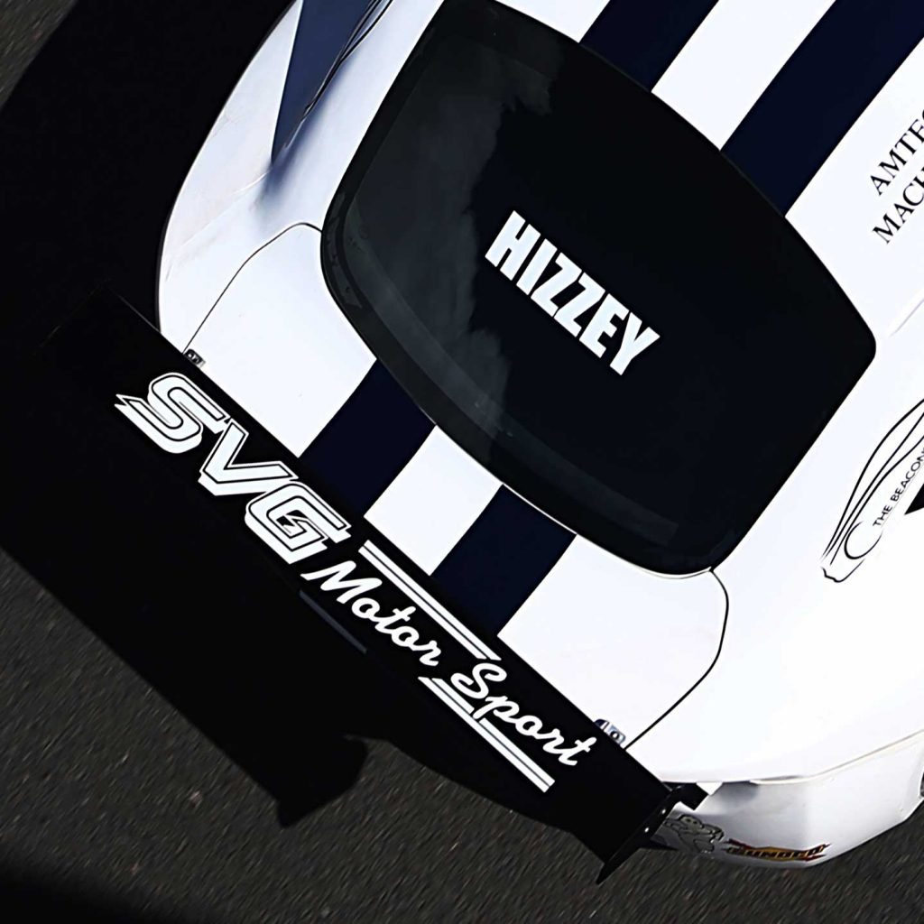 Hizzey SVG Motorsport Ginetta race car