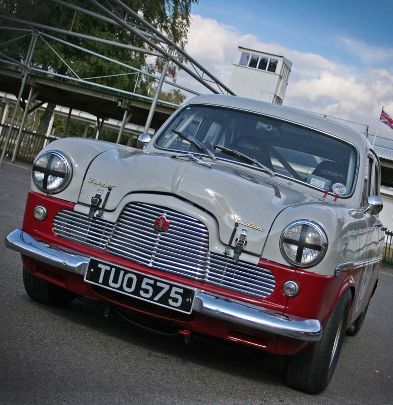 Ford Zephyr Race Car at Goodwood