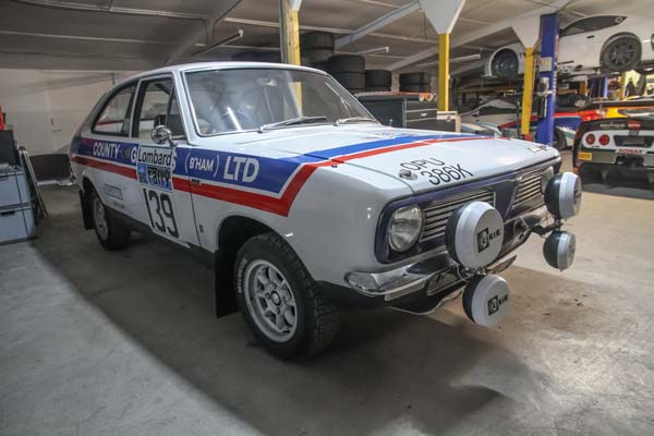 Morris Marina 1.3 Coupe ex-works rally car