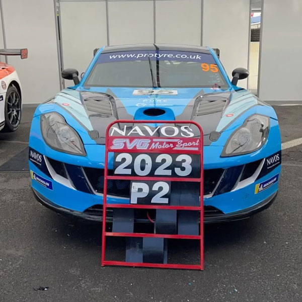 SVG Motorsport P2 winning car