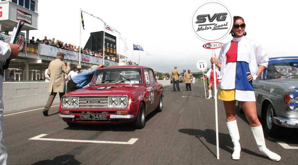 Toyota Corolla at the Goodwood Revival meeting