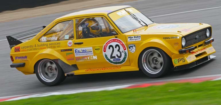 Wealden Racing's Escort on track