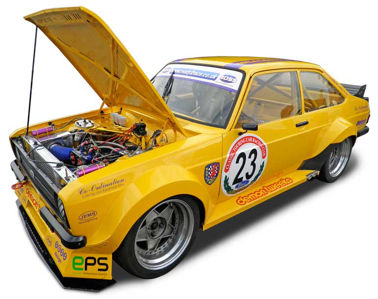 Modified Mk2 Ford Escort Race Car